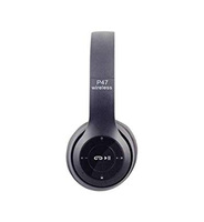 Casque Sans Fil Léger Pliable à Succès avec Micro 3,5 mm Filaire pour Jeu et Bluetooth, pour Ordinateur et Lecteur Multimédia