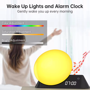 Precio especial Led Escritorio Luz de noche <span class=keywords><strong>RGB</strong></span> Luces que cambian de color Lámpara de ruido blanco para la decoración de la habitación - Product Image 3