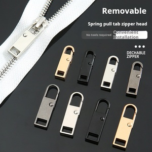 Extracteur de haute qualité mode détachable fermeture à glissière en métal utilisé pour #5 #8 #10 fermeture à glissière autres accessoires de vêtement - Product Image 1