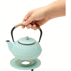 Чугунный чайник в японском стиле с классическим дизайном - Product Image 5