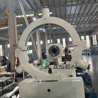 Mesin Bubut Manual Horizontal CW61160 untuk Pengerjaan Bubut Rol Berat dan Poros Panjang 5 Meter