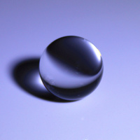 Lentille en verre optique personnalisée et lentille demi-sphère, composant optique de précision