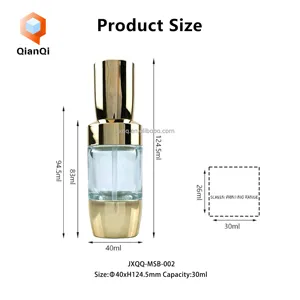 Kostenlose Probe 30 ml luxuriöse Sulwhasoo-Glas-Sprühflasche für Lotion Augencreme Ätherisches Öl Parfüm-Glasflasche Hautpflege-Verpackung