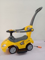 Poussettes musicales à pédale pour bébé de 1 à 3 ans Véhicules à 4 roues pour enfants Poussettes pour enfants