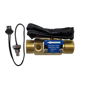 Aismartlink G1/<span class=keywords><strong>2</strong></span> inch Nam chủ đề Brass Cảm biến lưu lượng nước, hiệu ứng hội trường cảm biến chuyển đổi dòng chảy Meter lưu lượng kế truy cập - Product Image 3