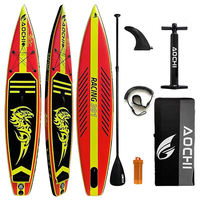 Matériel de point de chute durable direct d'usine planche de pagaie debout gonflable planche de SUP avec accessoires
