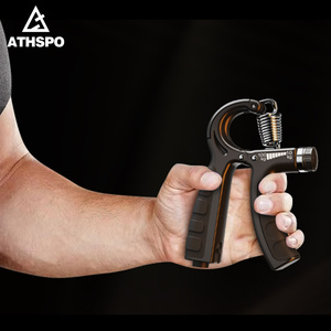 Athspo 60kg tập thể dục đếm Grips cổ tay trainerheavy có thể điều chỉnh sức đề kháng tay cẳng tay strengthener Workout Kit - Product Image 4