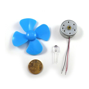 Micro Wind Generator Motor Kit DIY <b>Physics</b> Experiment Educational Teaching Demonstration Student Craft Project - Product Image 1