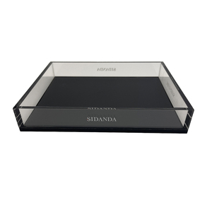 Bán buôn rõ ràng tùy chỉnh màu <span class=keywords><strong>acrylic</strong></span> lưu trữ và khay - Product Image 2