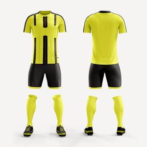 Camiseta Deportiva Personalizada para Hombre y Conjunto de Uniforme de Fútbol para Jóvenes, Kits Elásticos Lisos para Niños - Product Image 1
