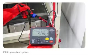 Ut503pv điện áp cao megohm Meter thông minh thợ điện Swing Meter quang điện cách điện kháng <span class=keywords><strong>Tester</strong></span> - Product Image 4