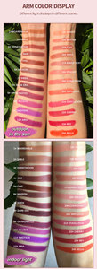 O'CHAIN-pintalabios de marca vegana, lápiz labial resistente al agua, suave, mate, maquillaje en 24 colores, barras de labios sin dolor - Product Image 5
