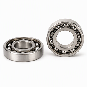 10x26x8mm S6000 316L Stainless Steel Open Ball <b>Bearing</b> Seawater Resistant Austenitic Steel for Marine Chemical Machinery - Product Image 1