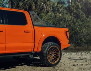 Ruedas de camión forjadas HT 20-24 pulgadas bronce cóncavo profundo 5 6 8 Lug Custom Offset Monoblock 6061-T6 para Jeep Wrangler JK JL JT SUV - Product Image 6