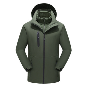 <span class=keywords><strong>Giacca</strong></span> Bomber 3 in 1 Smart Riscaldante da Uomo, Antivento, Impermeabile, Unisex, Invernale, Termica, con Cappuccio Staccabile, per Pesca e Attività all'Aperto - Product Image 5