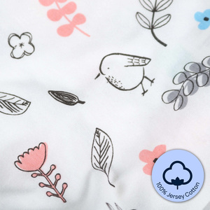 Juego de funda de cama de invierno de punto de algodón con estampado de animales de personaje de dibujos animados para Niños sábana bajera de bebé de estilo coreano - Product Image 3