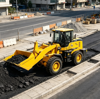 Chargeuse sur pneus haute puissance LW60 de 20 tonnes et 175 kW pour le stockage de charbon et les travaux de terrassement sur chantiers de construction lourde