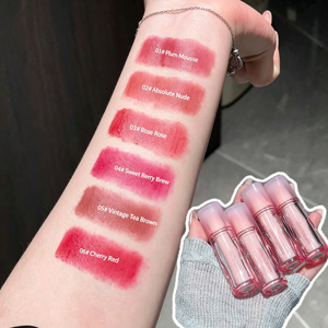 OEM/ODM <span class=keywords><strong>JOJO</strong></span> DIARY Labial Líquido Mate Aterciopelado Tono Nude Cálido Hidratante No Reseca Resistente a la Transferencia Larga Duración Tinte Labial <span class=keywords><strong>de</strong></span> Moda - Product Image 3