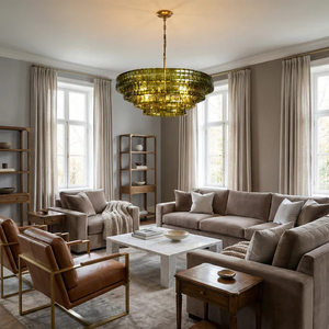 <span class=keywords><strong>Lustre</strong></span> <span class=keywords><strong>vintage</strong></span> français de luxe SIMIG - Luminaire suspendu rond en verre de <span class=keywords><strong>Murano</strong></span> pour villa, salon, hôtel, décoration de chambre - Product Image 6