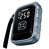 Démarreur de moto 12V 3000A de pointe, gonfleur de pneus portable 150 PSI avec arrêt automatique, écran LCD, lumière LED, couleur noire