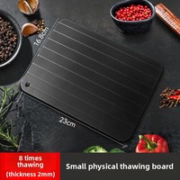 Plateau en aluminium écologique KITCHOICE pour la décongélation rapide de la viande et des aliments surgelés, utilisation en cuisine