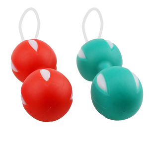 Boules <span class=keywords><strong>de</strong></span> Kegel vibrantes pour femmes, jouets sexuels pour femmes, boules vaginales, poids pour exercices vaginaux, double couleur, intelligentes - Product Image 4