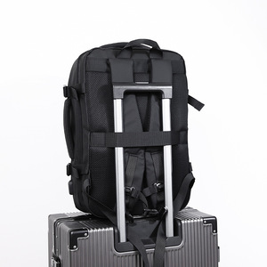 Mochila Expandible de Gran Capacidad para Portátil de 17 Pulgadas, Impermeable, para <span class=keywords><strong>Viajes</strong></span> de Negocios, con Carga USB para Hombre, Mochila para Computadora OEM - Product Image 4
