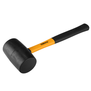Martillo <span class=keywords><strong>de</strong></span> <span class=keywords><strong>Goma</strong></span> DEKO DKE0602-16OZ, Venta Caliente, con Mango <span class=keywords><strong>de</strong></span> Fibra <span class=keywords><strong>de</strong></span> Vidrio, Herramientas Fáciles <span class=keywords><strong>de</strong></span> Usar, Trabajo Industrial - Product Image 1