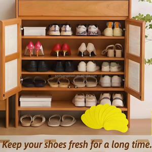 Натуральный дезодорант для обуви наклейки для удаления запаха патчи для обуви и тапочек, стойкий свежий аромат, устраняет неприятный запах - Product Image 3