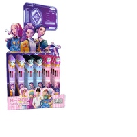 Nouveau stylo rond Magic Hunter 10 couleurs, forme en silicone souple 3D, pression moyenne, huile créative, stylo de scrapbooking, prix pour étudiants, boîte à surprises