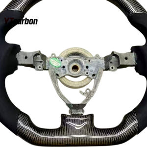 Volant de course personnalisé en fibre de carbone véritable YTcarbon pour <span class=keywords><strong>Megane</strong></span> <span class=keywords><strong>CC</strong></span> <span class=keywords><strong>GT</strong></span> RS MK1 95-04, accessoires intérieurs de voiture, pièces automobiles - Product Image 5