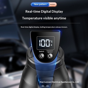 <span class=keywords><strong>Bouilloire</strong></span> de voiture transfrontalière 12V 24V universelle avec reconnaissance automatique de tension IA, 12L 120W/240W, affichage LCD, <span class=keywords><strong>bouilloire</strong></span> électrique sans fonction automatique - Product Image 2
