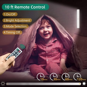 60led with Remote Control <b>Wireless</b> Motion Sensor Night <b>Light</b> USB Recharging Strip Under Cabinet <b>Light</b> - Product Image 4