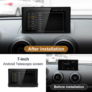 วิทยุติดรถยนต์ HFMidia Qualcomm Snapdragon 680 หน้าจอ 7 นิ้ว รองรับ Wireless CarPlay ระบบ Android16 สำหรับรถยนต์ AUDI 13-18 A3 - Product Image 3