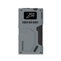 Compresseur d'air portable sans fil numérique rechargeable automatique pour gonflage de pneus de voiture