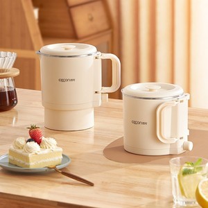 Folding Kettle Portable Travel Electric Kettle 304 Stainless Steel <b>Auto</b> Shut Off Boil Dry Protection - Product Image 2