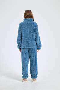 <span class=keywords><strong>Pigiama</strong></span> Invernale Caldo <span class=keywords><strong>in</strong></span> Flanella Peluche Morbido Taglia Grande per Donne e Ragazze Abbigliamento da Casa - Product Image 6