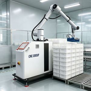 Robot de manutention de palettes à 6 axes avancé - Système d'empilage automatisé pour usage industriel - Product Image 5