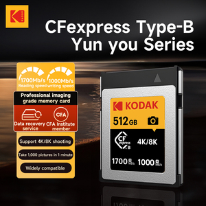 การ์ดหน่วยความจำกล้องถ่ายรูปความเร็วสูง Kodak 1TB CFexpress Type-B รุ่น Yun you สำหรับวิดีโอ 4K/8K - Product Image 2