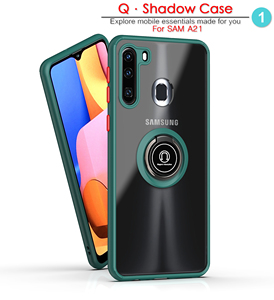 Fundas de teléfono de negocios personalizadas a prueba de golpes Tpu Kickstand funda de teléfono móvil para el modelo <span class=keywords><strong>Samsung</strong></span> A21 edición americana - Product Image 4