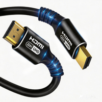 Câble HDMI SYONG 8K 2.1 Mâle-Mâle 48 Gbps 4K240Hz/165Hz/120Hz 8K 60Hz EARC HDR10+ HDCP 2.3 CCS Câble HDMI haute vitesse