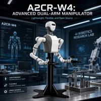 Robot Colaborativo Hirobot Nuevo A2CR-W4 de Aleación de Magnesio-Aluminio, Motor PLC, Software Personalizable, Entrada AC220V