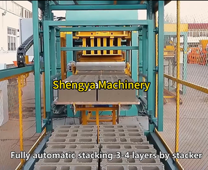 <span class=keywords><strong>QT6</strong></span>-<span class=keywords><strong>15</strong></span> Ecologische Hydraulische Betonnen Bestrating Blok Baksteen Maken Machines Automatische Blok Productielijn - Product Image 5