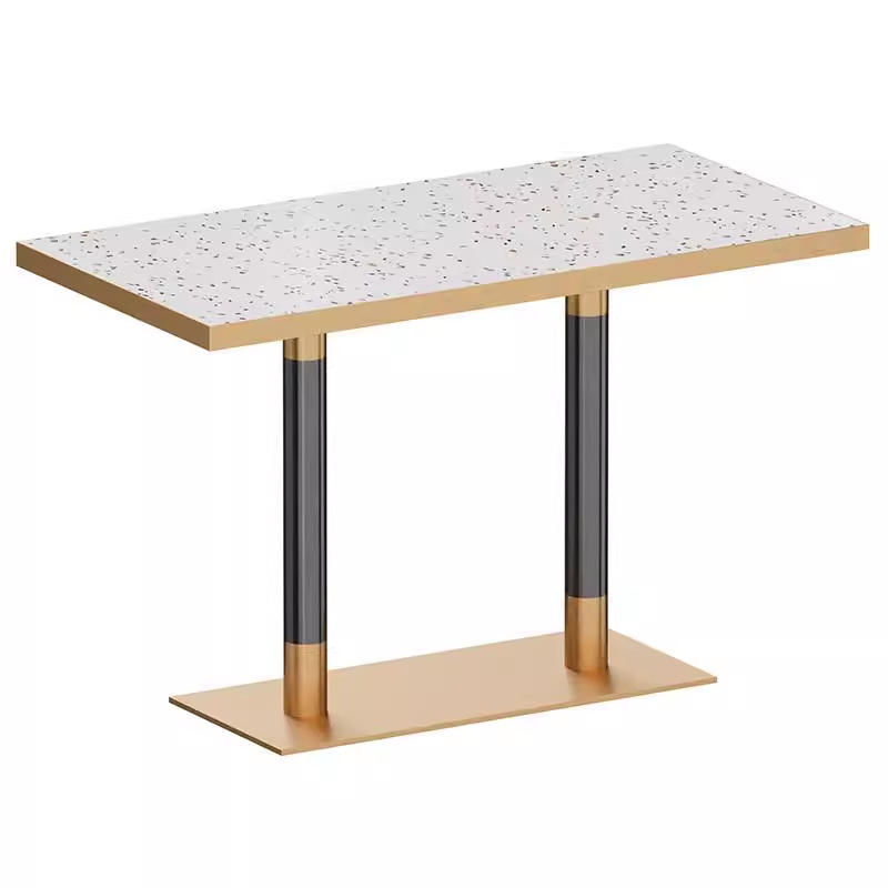 Mesa larga de madera maciza 1,2 m