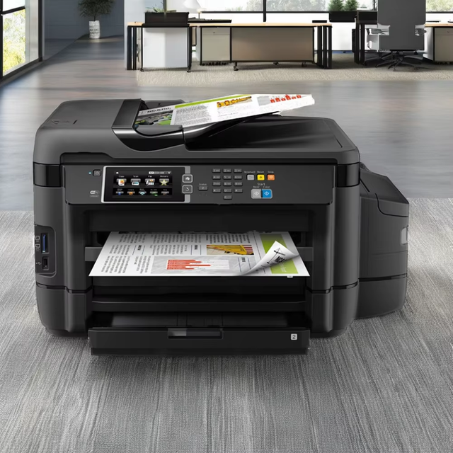 Used L1455 A3 Color Wi-Fi Automatic Duplex All-in-One Ink Tank Printer