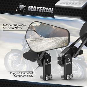 Espejos abatibles rápidos NiceCNC para Yamaha Tenere 700 <span class=keywords><strong>MT09</strong></span> espejo de montaje perforado para <span class=keywords><strong>BMW</strong></span> R1200GS R1250GS Adventure R1200 GSA R1250 GSA - Product Image 5