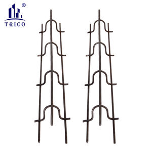 فاصل قضبان حديد التسليح، دعامة للبلاطات، قضيب تقوية علوي، كرسي قضيب حديد التسليح - Product Image 1