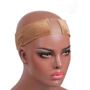 Vente en gros, bandeau pour perruque en dentelle, sangle de fixation en <span class=keywords><strong>velcro</strong></span> durable, bande de fixation pour perruque en dentelle respirante - Product Image 5
