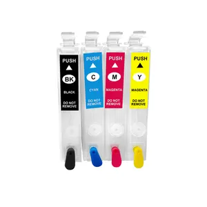 Ocbestjet T1321 T1332 - T1334 Empty Refillable Ink Cartridge With Chip For Epson Stylus T22 TX120 NX125 Printer