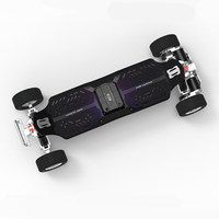 Nouveau skateboard électrique tout-terrain 7600W à double moteur, longboard électrique tout-terrain 75V avec batterie au lithium, planche de montagne pour adultes
